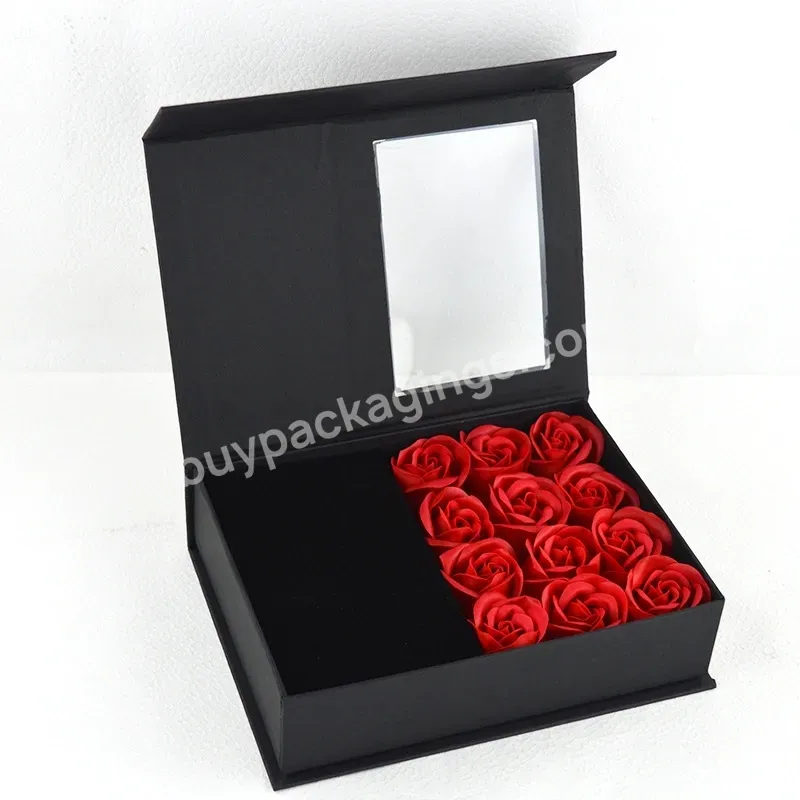 Flower Bouquet Packaging Box Suitcase Design Cardboard Flower Gift Box With Wholesale Flower Gift Box