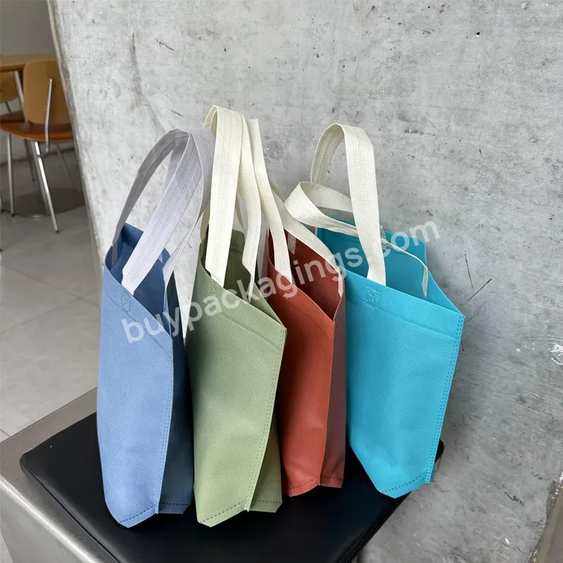 Flower Print Grocery Shopping Non-woven Fabric Eco Colorful Storage Folding Bag Reusable Shopping Pouch