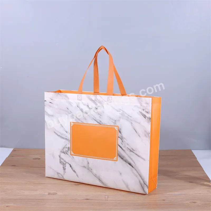 Flower Print Grocery Shopping Non-woven Fabric Eco Travel Takeaway Storage Folding Bag Reusable Shopping Pouch