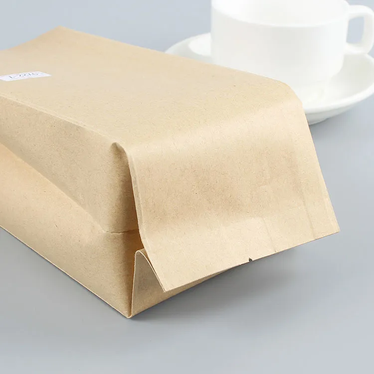 Foil Stamping Dispos Craft Recycl Daiso Size Custom Brown Packaging Packing Grade Kraft Food Paper Bag