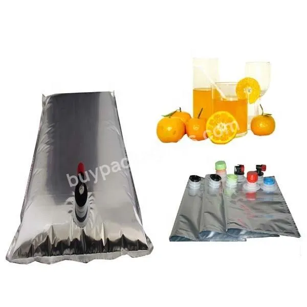 Foil Storage Bag Box Wine Juice Liquid Holder Butterfly Tap Container Bag In Box