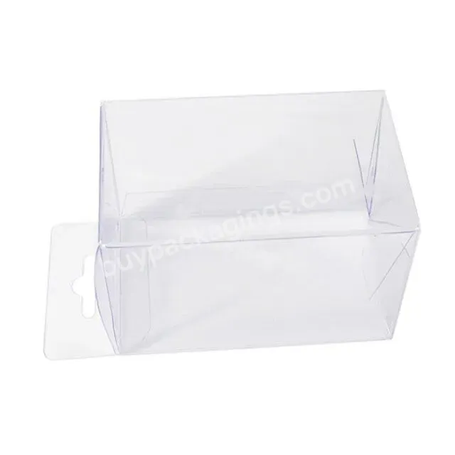 Fold Box 4x4x4 Plastic Clear Pet Pvc Toy Colorful Products Packaging Custom Size Accepted Packaging Items Rectangular