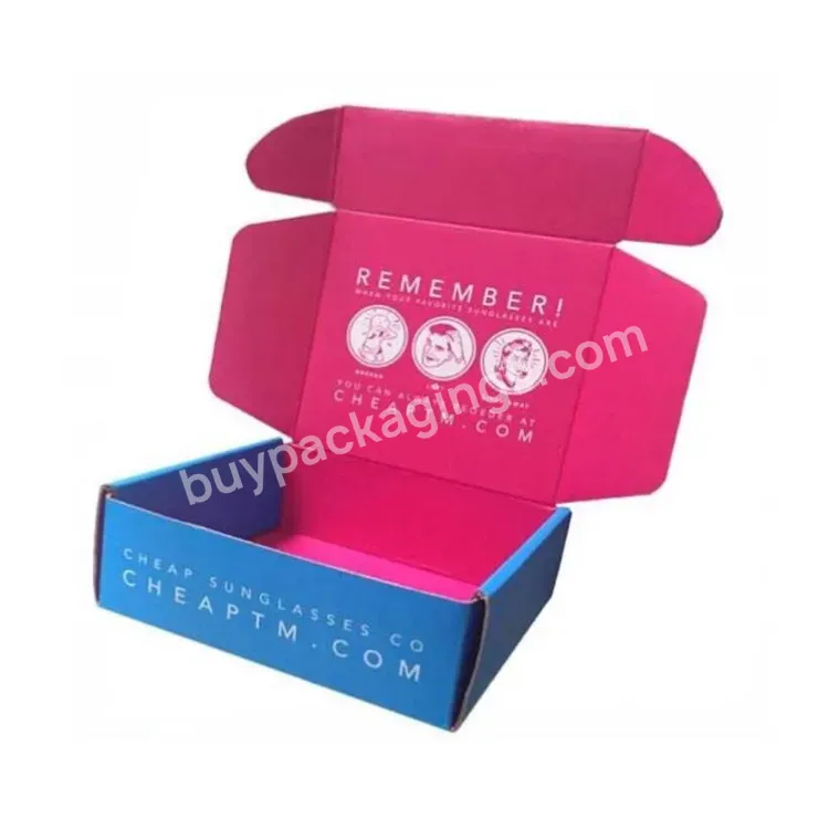 Foldable Cardboard Boxes For Shipping Strong Corrugated Box With Customized Printing