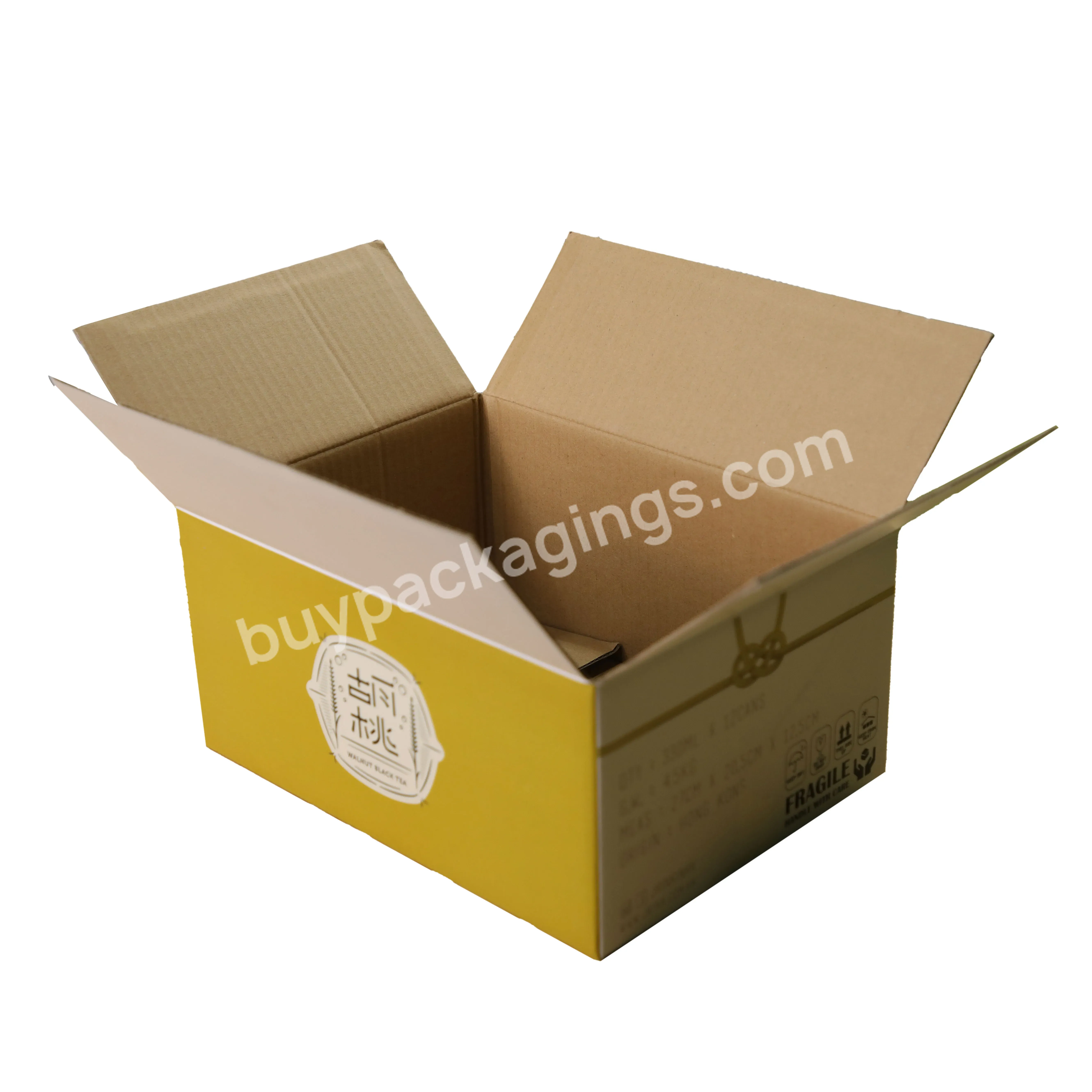 Foldable Corrugated Shipping Box For Garment