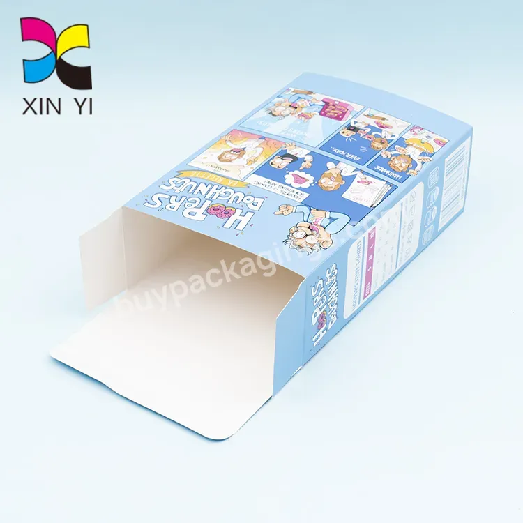 Foldable Custom Printing Paper Cereal Box Packaging For Clothes