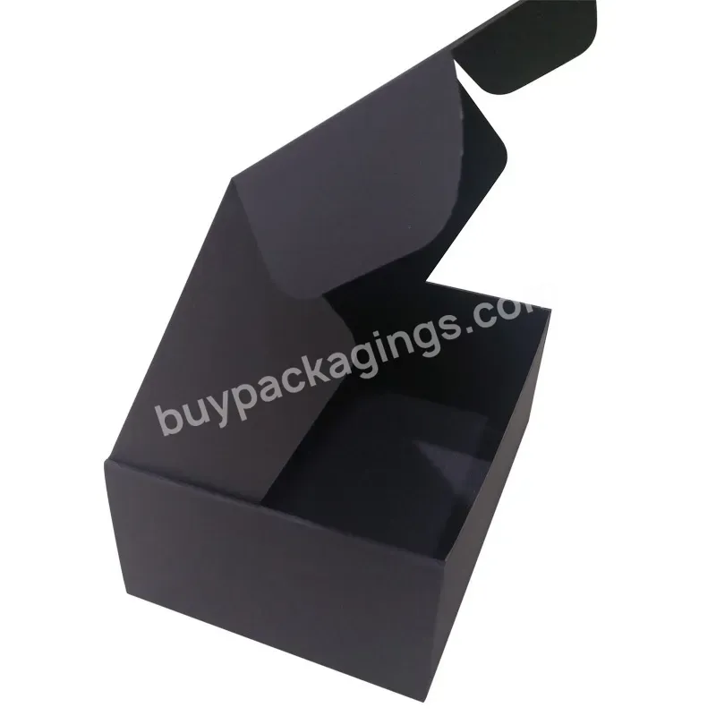 Folding Black Oversized Packaging Down Jacket Coat Corrugated Luxury Airplane Paper Box - Buy Custom Luxury Gift Packaging Paper Box,Custom Shipping Box,Custom Box Packaging.
