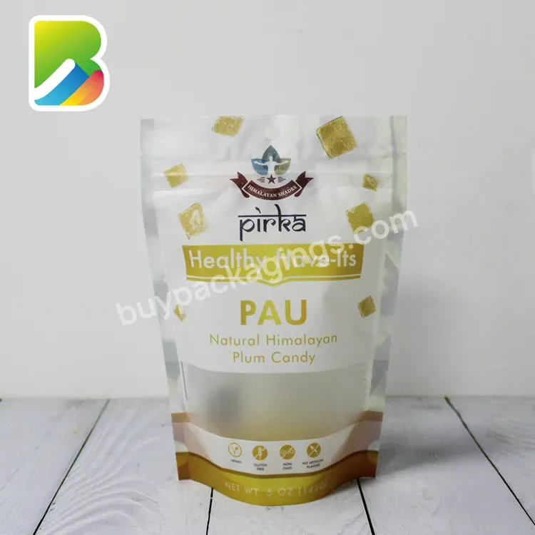 Food Bags Digital Printing Industrial Use For Potato Chips Fries Doypack Beef Jerky Danish Butter Cookies Pvc Packaging Bag