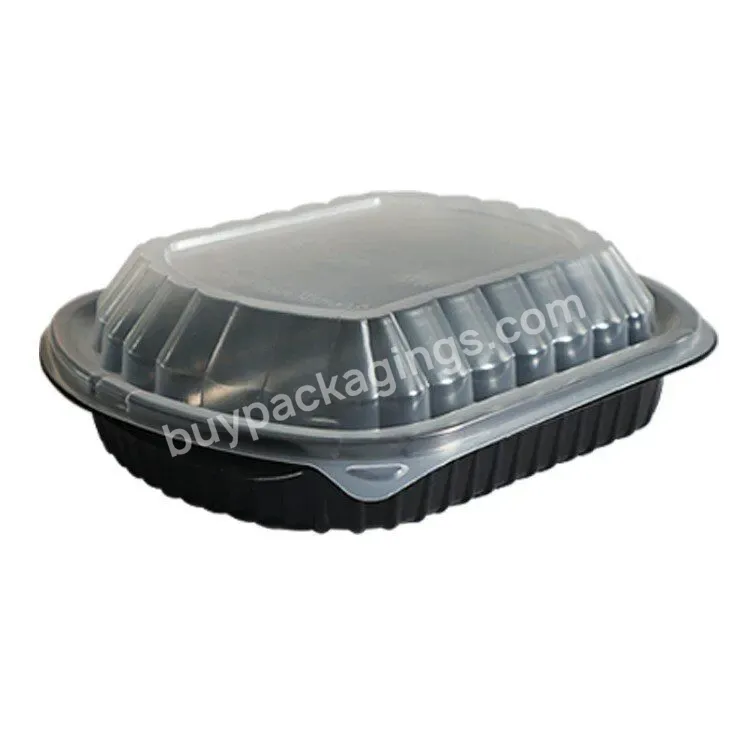 Food Box/container Wholesale 1350ml Pp Food Packaging Square Disposable Container Storage Boxes & Bins Rectangle Free 10000pcs