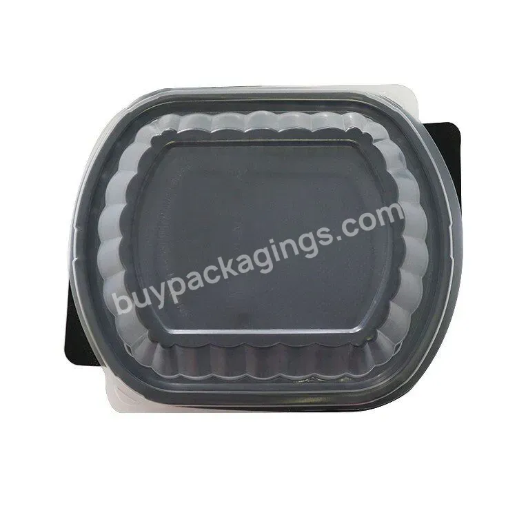 Food Box/container Wholesale 1350ml Pp Food Packaging Square Disposable Container Storage Boxes & Bins Rectangle Free 10000pcs