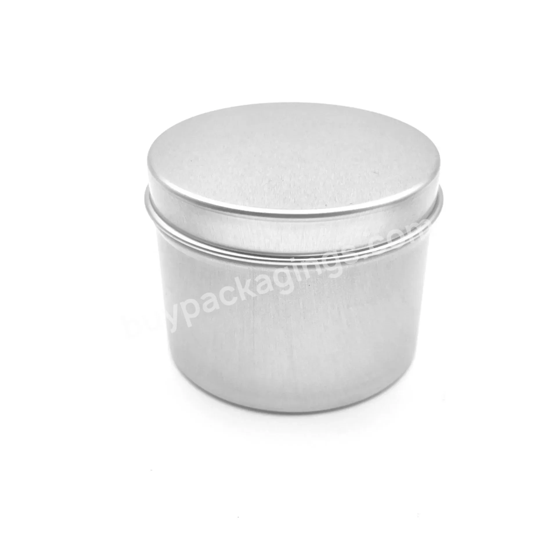 Food Grade 100g Metal Aluminum Tea Container Jar Coffee Tin Jar