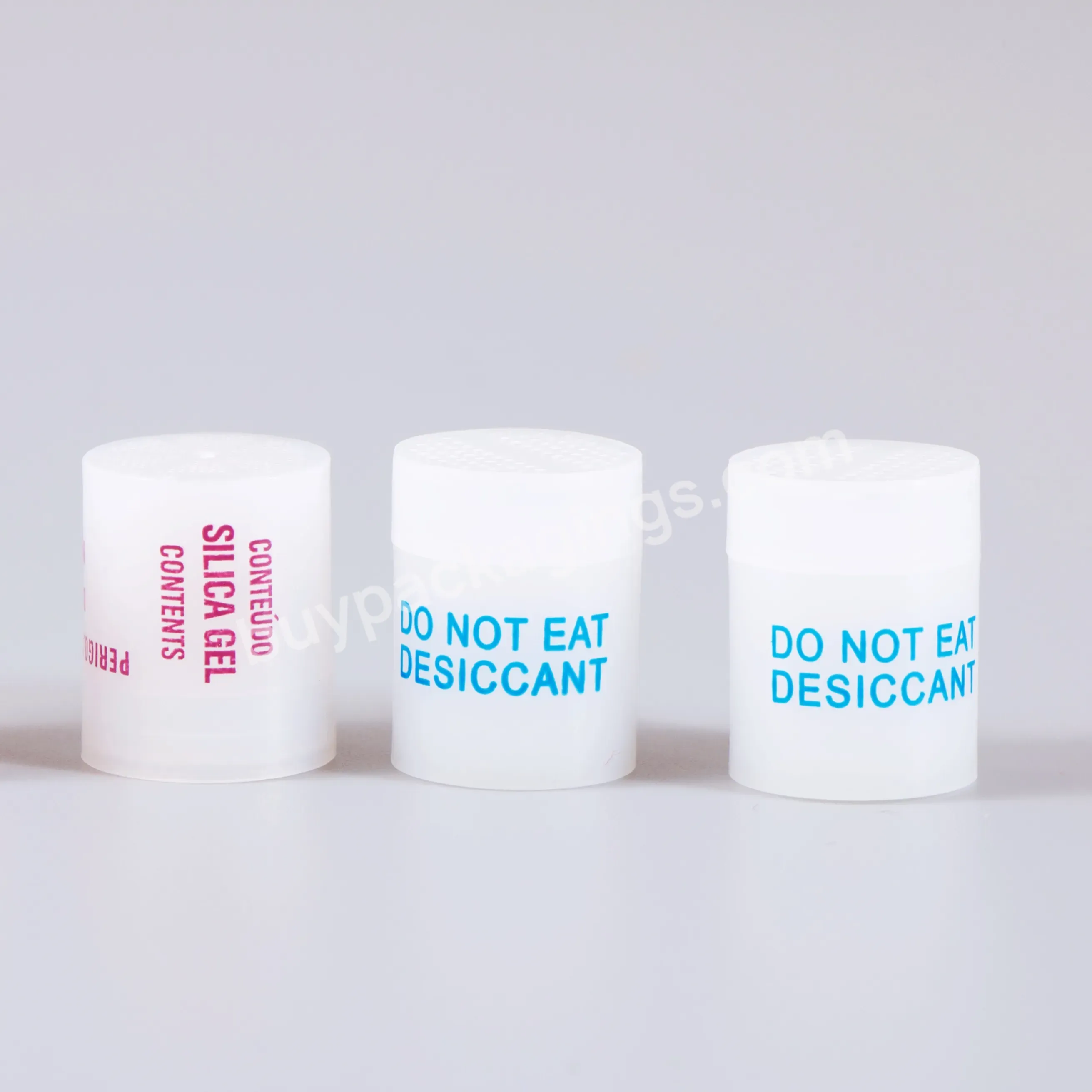 Food Grade 1g Silica Gel Canister Desiccant Plastic Bottle Packed Canister Silica Gel Cylinder Desiccant