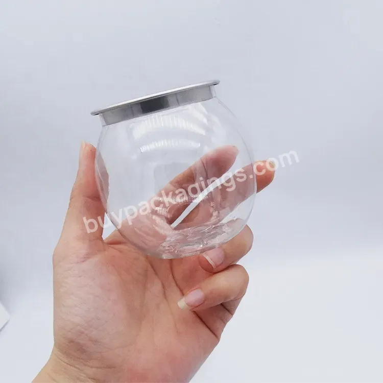 Food Grade 7oz Pet Plastic Clear Soda Can For Weed Drink Juice Coffee Beverage