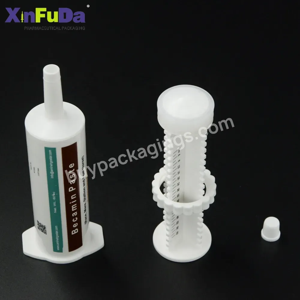 Food Grade Disposable 60 Cc Plastic Oral Syringe Dosing Barrels 60ml Multifunctional Plastic Syringe For Veterinary