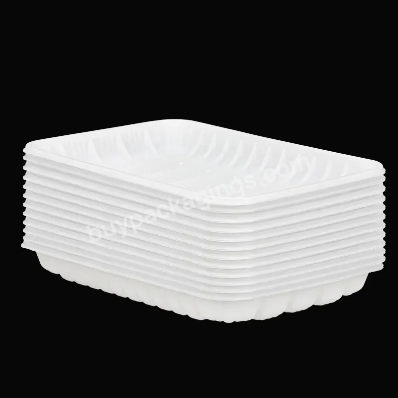 Food Grade Disposable Pp Plastic Frozen Plastic Beef Tray Packing Raw Meat Tray For Meat