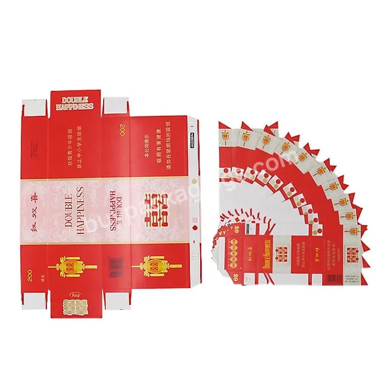 Food Grade New Product Custom Printed Cardboard Cigarette Boxes Sale