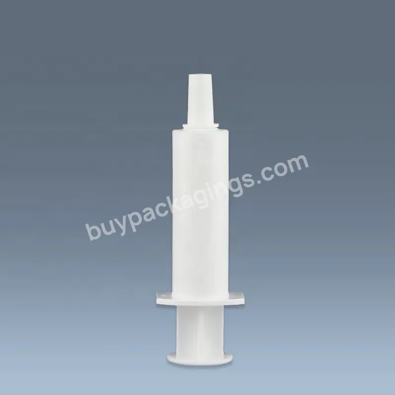 Food Grade Plastic Pets Feeding Oral Paste Packaging 20ml Plastic Liquid Dispenser Applicator Syringes For Animal Use