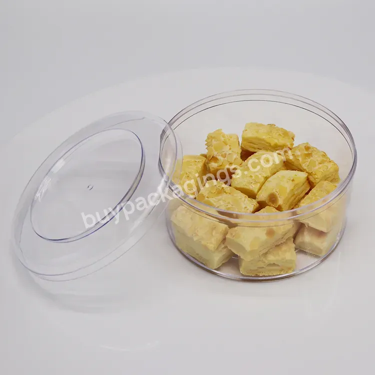 Food Grade Plastic Transparent Packaging Cookie Box Cup Cake Candy Gifts Box Party Favors Snack Accessories Transparent Cake Box