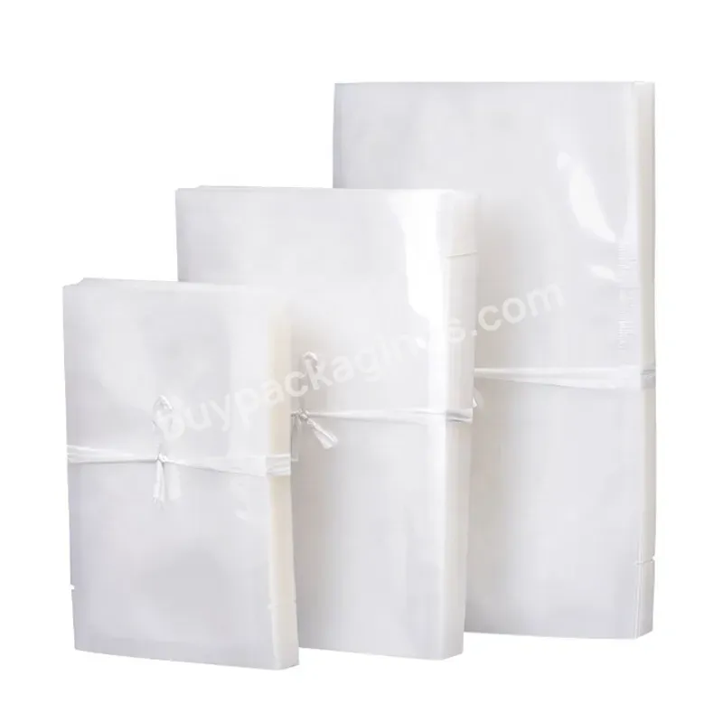 Food Grade Plastic Vacuum Bags For Food Nylon Transparent Plastic Sealed Vacuum Bag