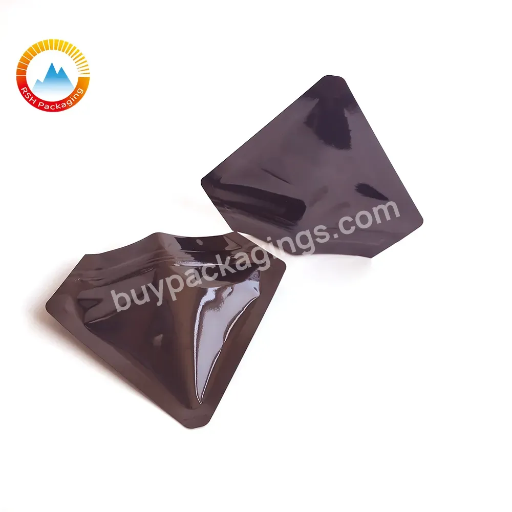 Food Grade Soft Touch Edible Die Cut Custom Mylar Bags Resealable Child Resistant Special Packaging Bags