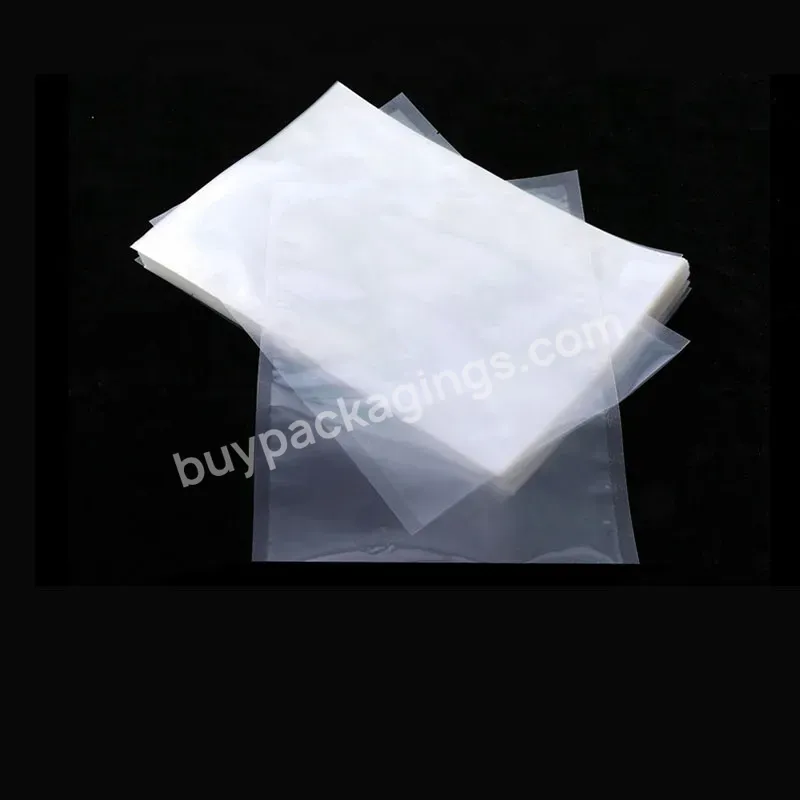 Food Grade Suitable High Low Temperature Environment Plastic Reusable Storage Vacuum Food Bags For Food Packaging