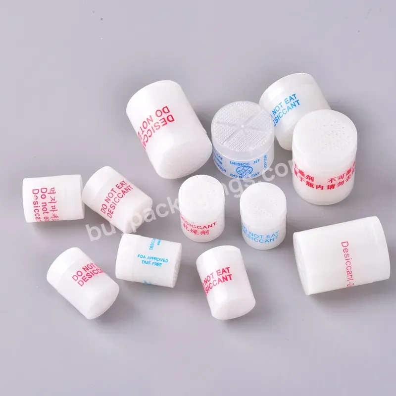 Food Grade Used White Silica Gel 1g 2g 3g Canister Silica Gel Crystals Desiccant Sachet Silica Gel Canister Desiccant