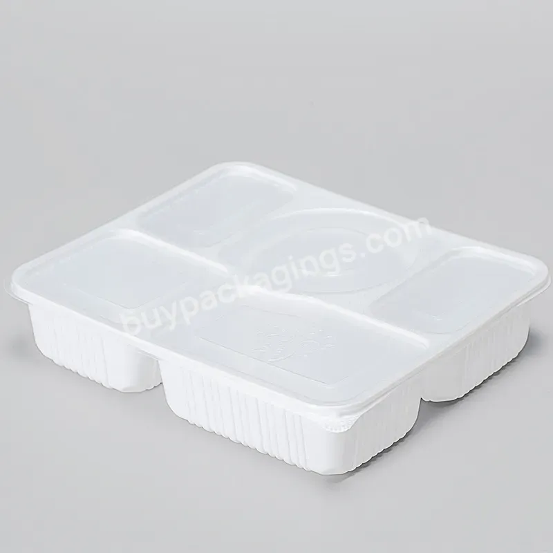 Food Lunch Plastic Box Wholesale Custom Plastic Lunch Box Bento Box Microwave Disposable Takeaway Food Container