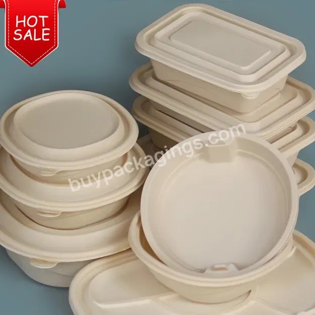 Food Packages Takeaway Customized Bagasse Containers