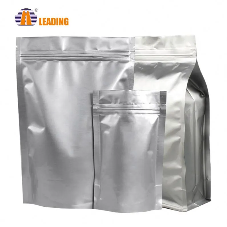 Food Packaging Plastic Bags Stand Up Pouches With Zipper For Food Packaging