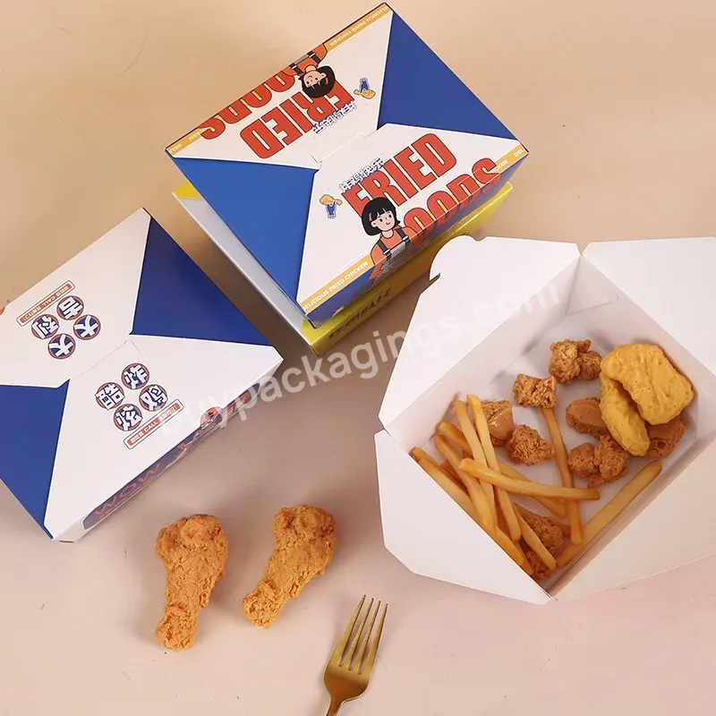 Food Packaging Takeout Paper Box Kfc Food Boxes Fried Chicken