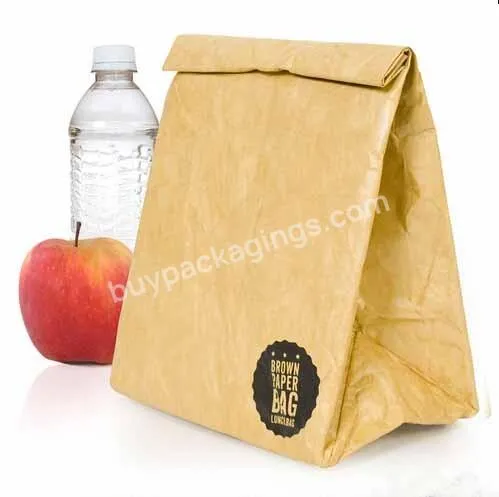 Food Storage Packaging Bag Eco Friendly Sachet Kraft Paper Pouch Kraft Paper Resealable Stand Up Zipper Bag