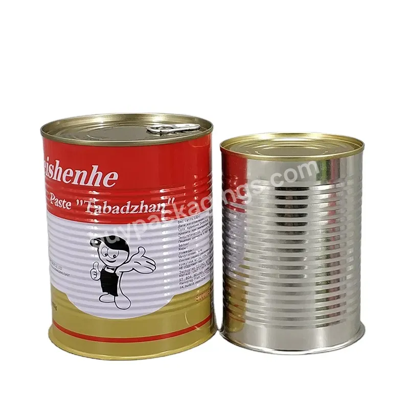 Food Tin Can With Easy Open Lids Manufacturer