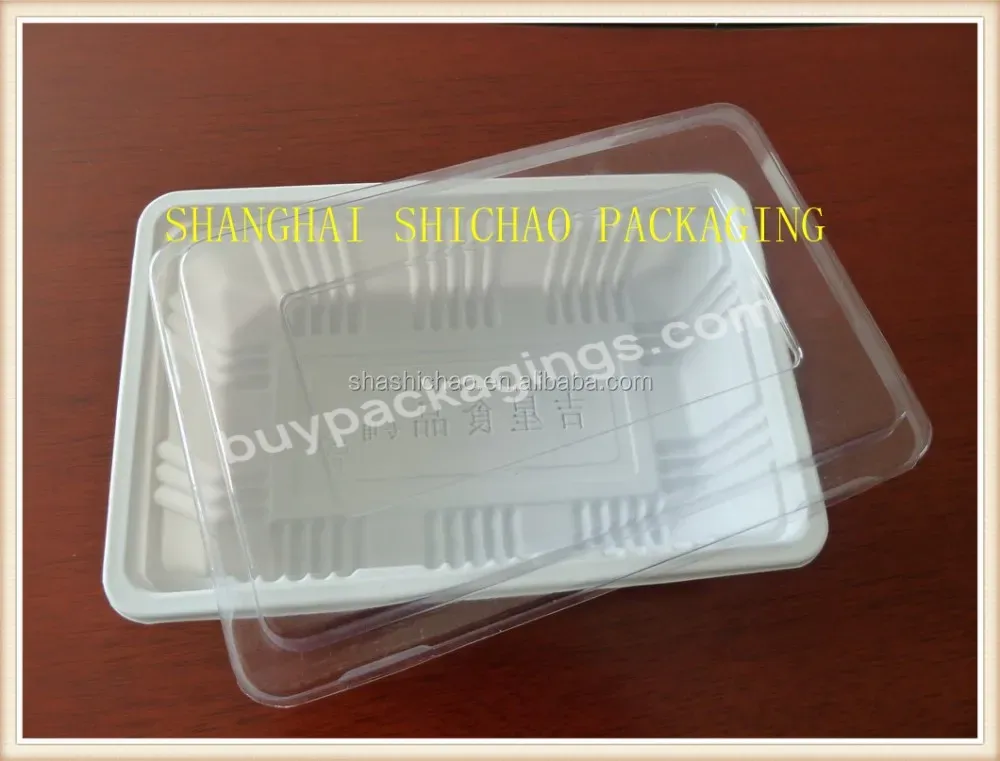 Food Use And Pvc Plastic Type Plastic Tray For Biscuit And Chocolate Packaging