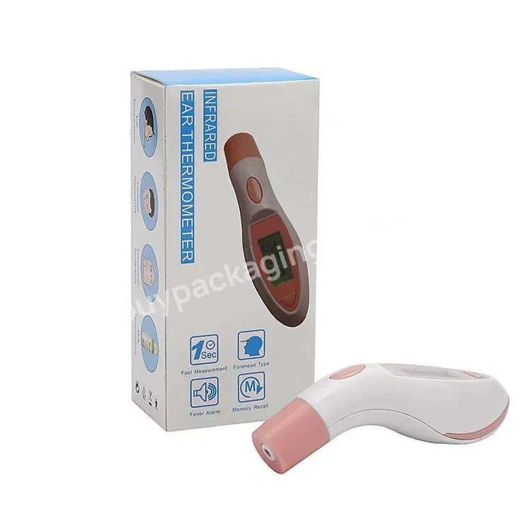 Forehead Thermometer Cmyk Printing Paper Packaging Box For Medical Devices - Buy Packaging Box For Medical Devices,Paper Box,Medical Packaging Box.