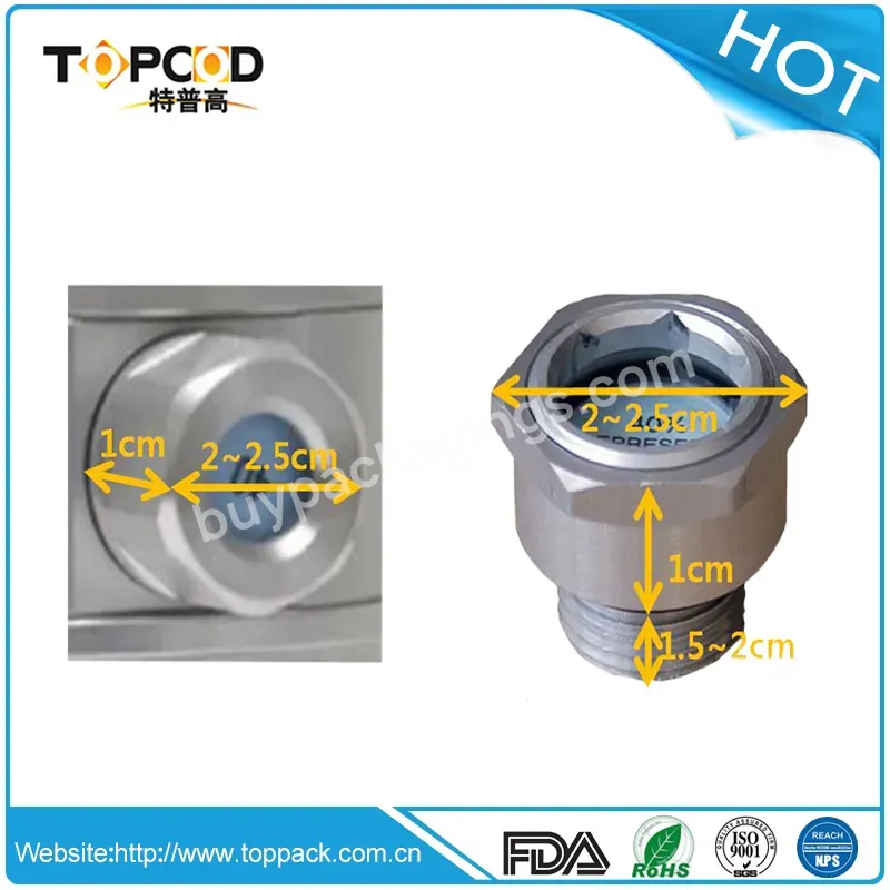 Four Spots Brown To Azure Humidity Indicator Plugs Or Desiccant Plug From Chinese Professional Manufacturer - Buy Desiccantor Plug,Aluminum Humidity Indicator Plug,Military Plug.