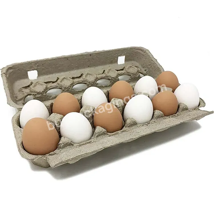 Fpg Custom Vented Paper Pulp Egg Cartons Egg Storage Box Egg Box Carton For Packaging