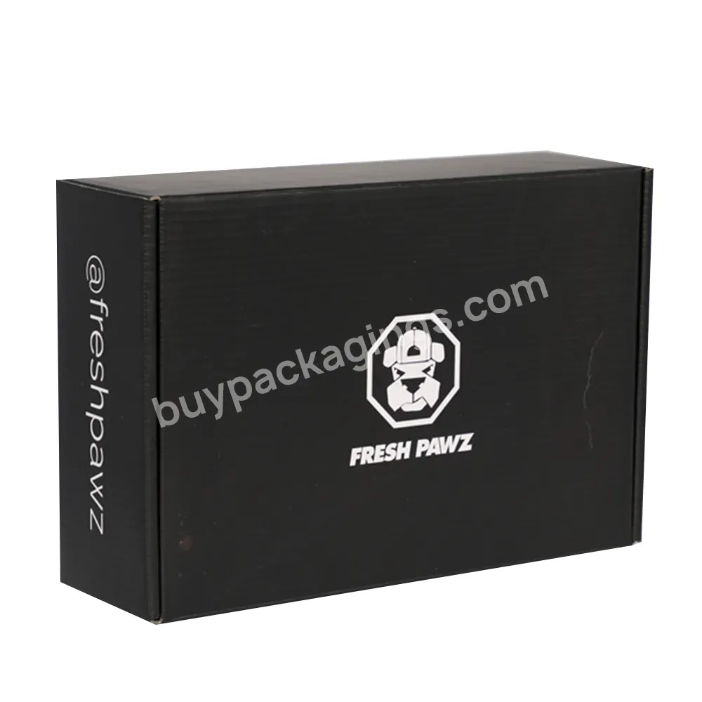 Fpg Customized Clothing Black Rigid Packaging Gift Box Printed Full Color