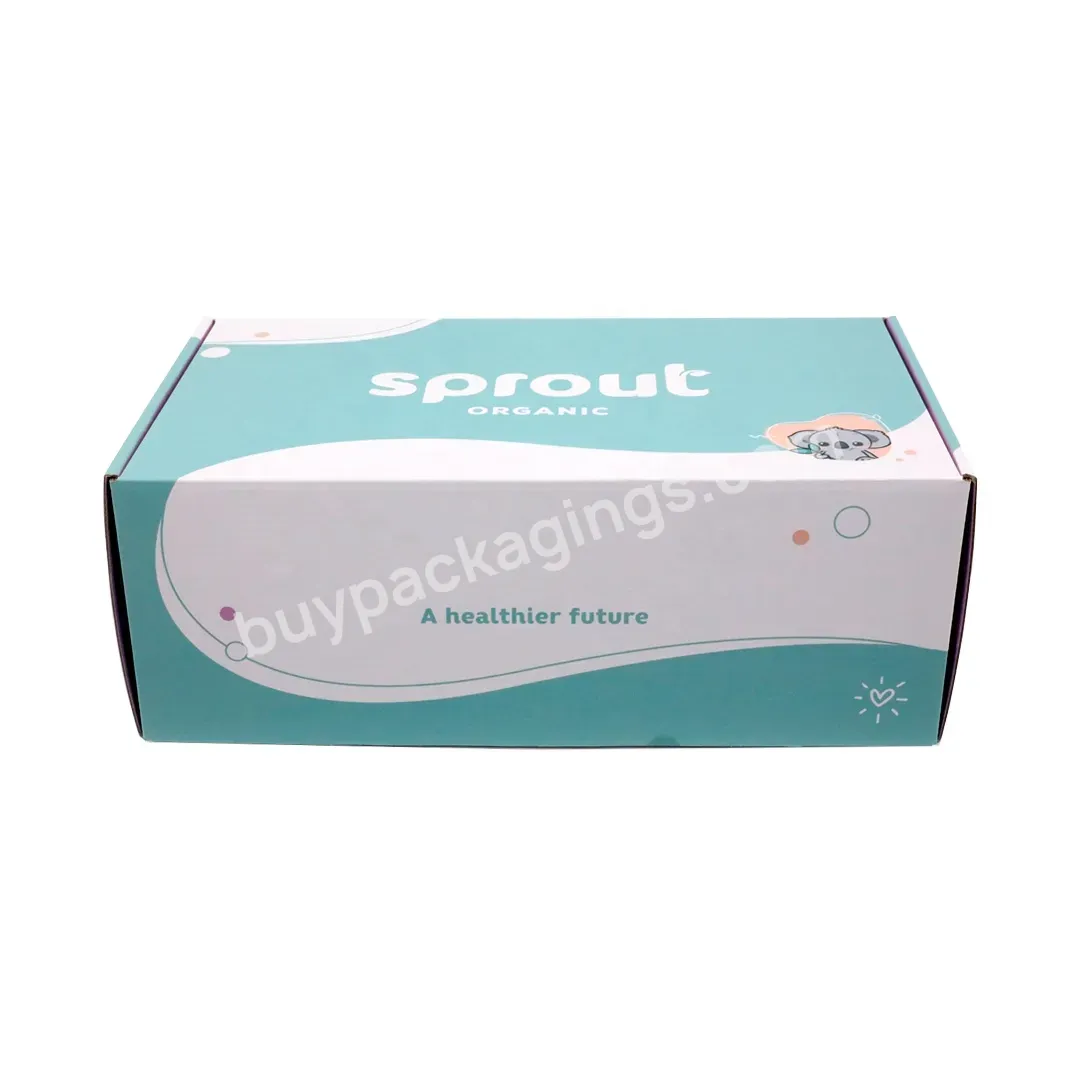 Fpg High-quality Free Custom Logo Cosmetic Corrugated Packaging Mailer Box Shoes Shipping Box For Clothing And Shoes