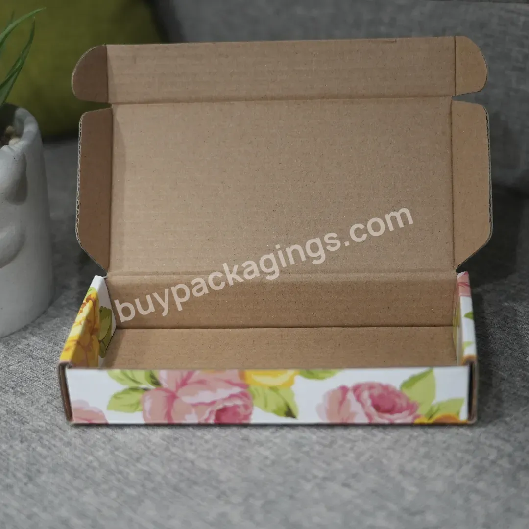 Free Design Custom Printing Packing Shipping Mailer Box Packaging With Logo Paper Packaging Mailing Postal Shipping Box