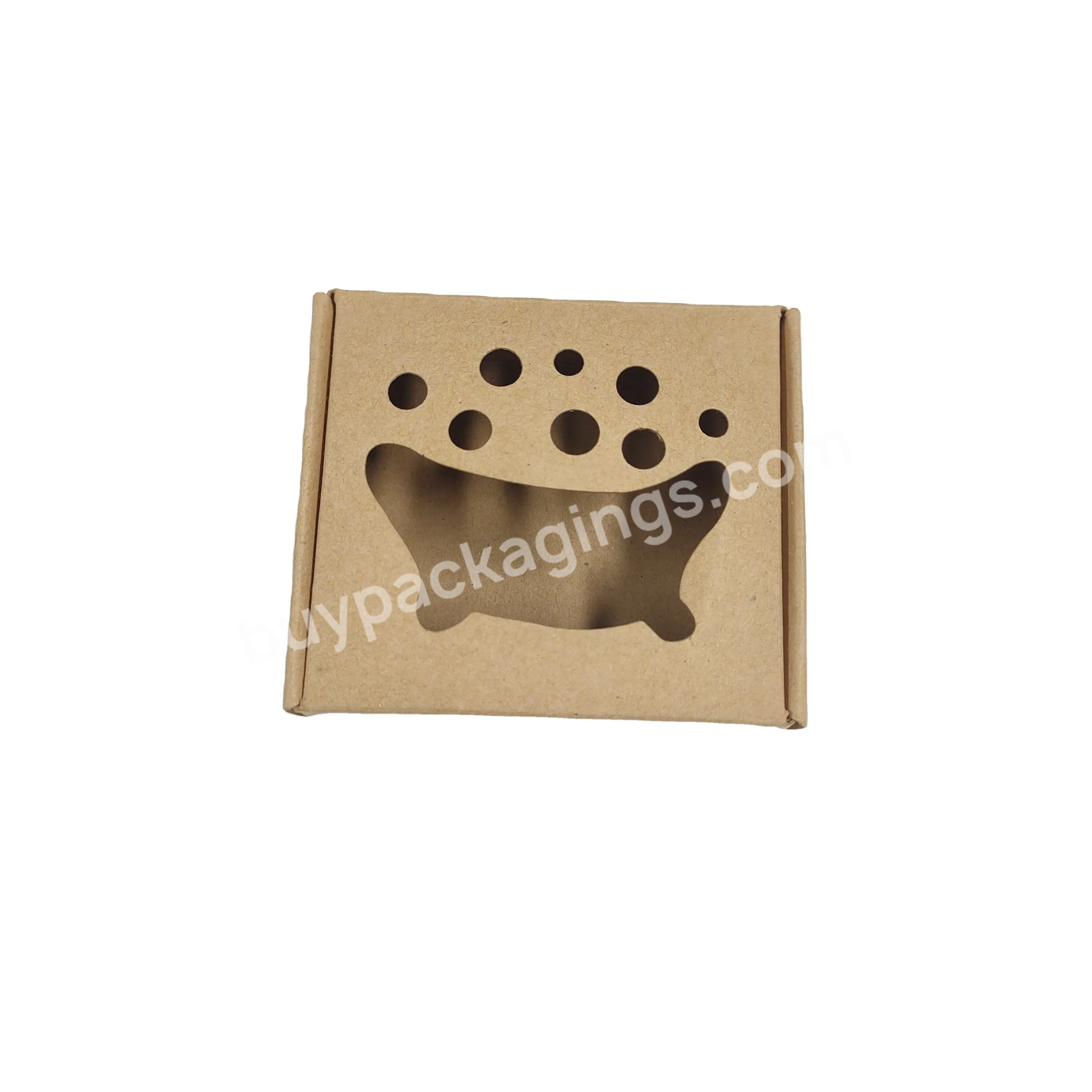 Free Design Eco Friendly Custom Logo Kraft Paper Packaging Box For Soap
