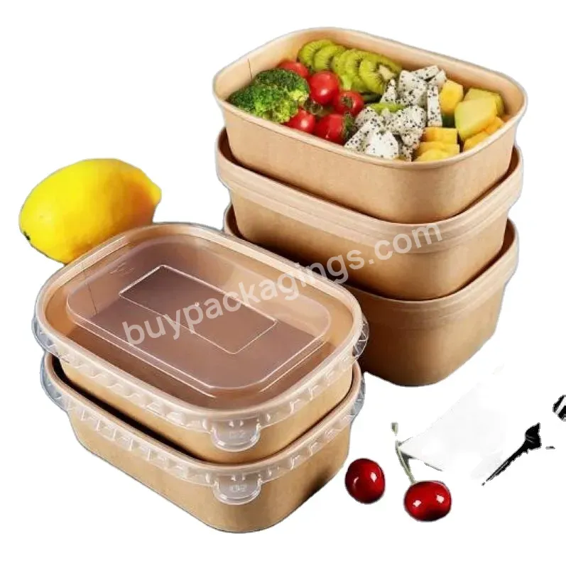 Free Design Low Moq Customized Biodegradable Disposable Food Container