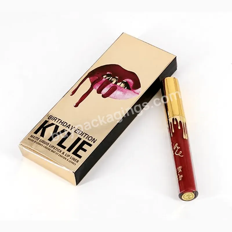 Free Design Low Moq Customized Lipgloss Packaging Boxes