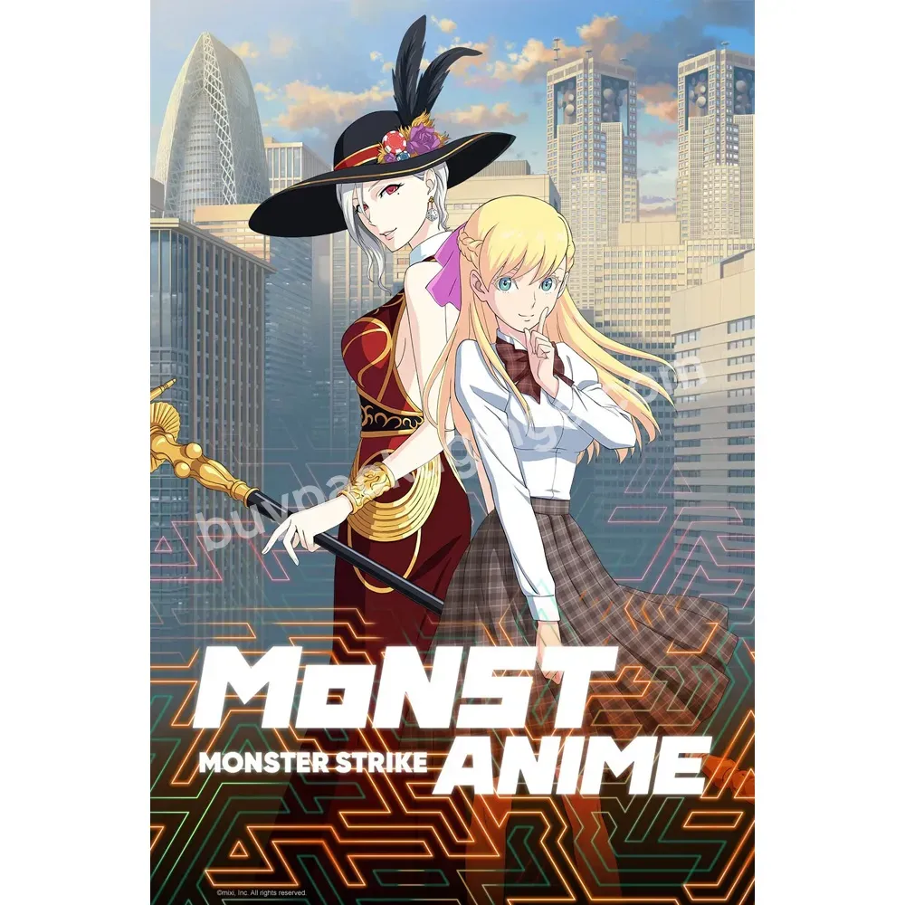 Free Design Low Moq Customized Monster Strike Anime Poster Printing