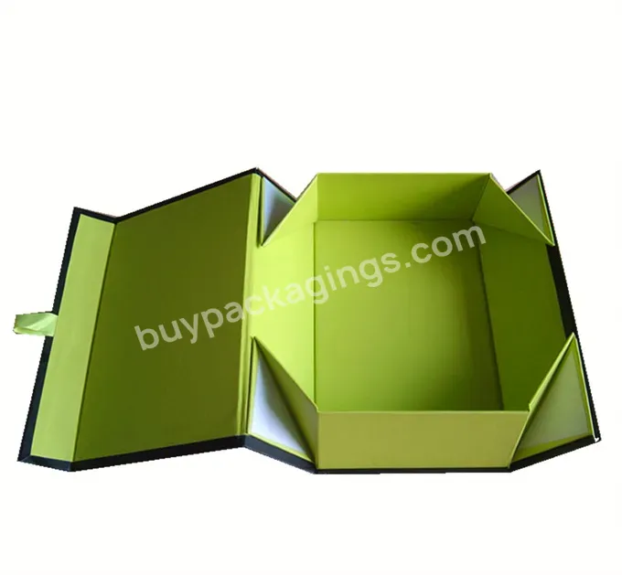 Free Design Luxury Design Hard Large Gift Box With Lid Foldable Magnetic Gift Boxes