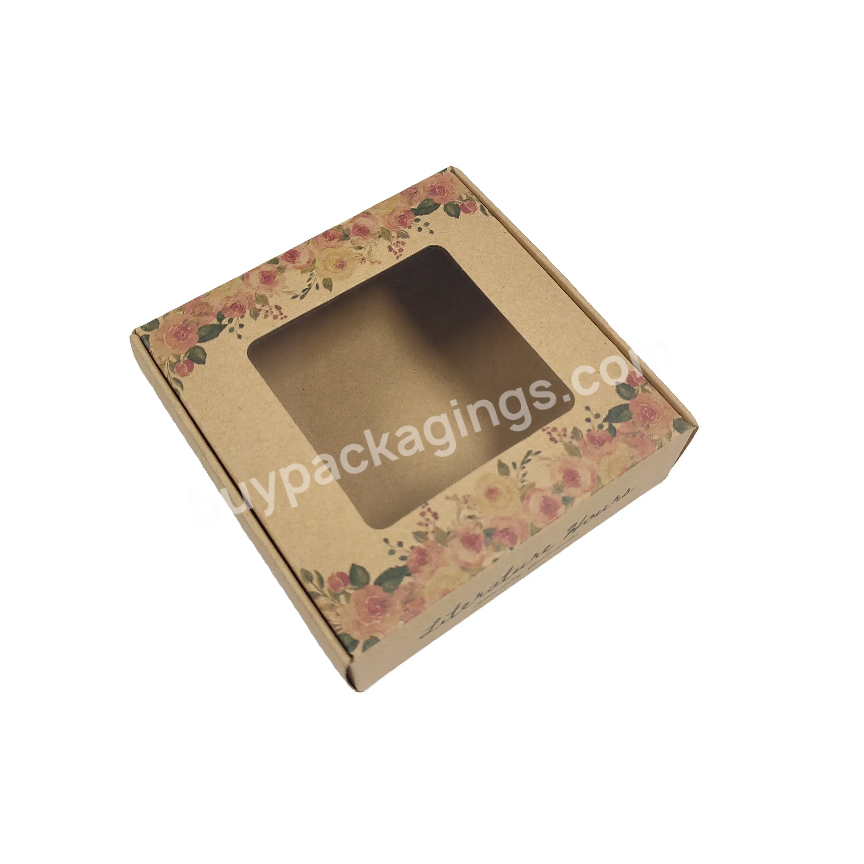 Free Design Paper Box Printing Logo Kraft Paper Soap Box Packing Box