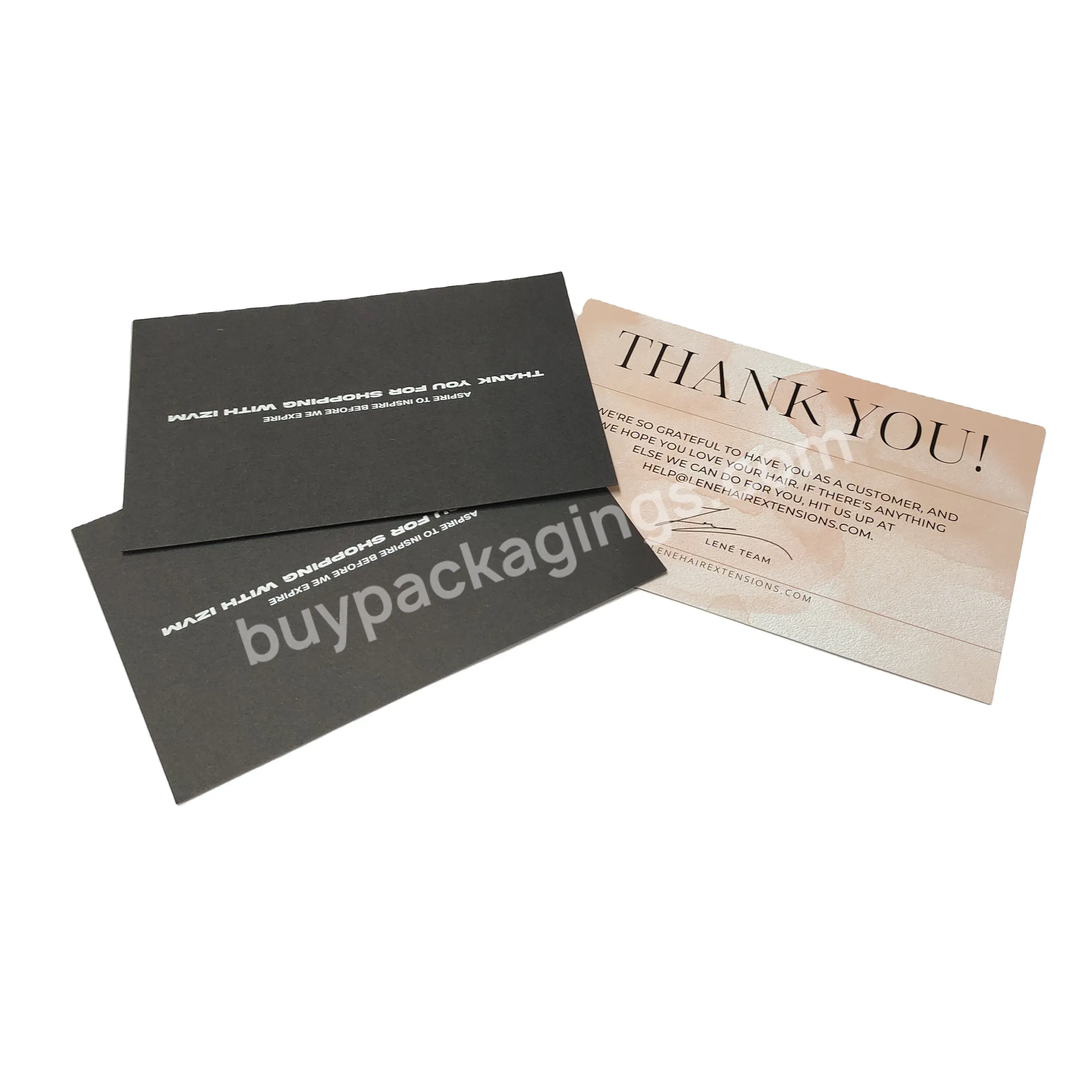 Free Design Simple Paper Cards Custom Private Logo For Business Cards