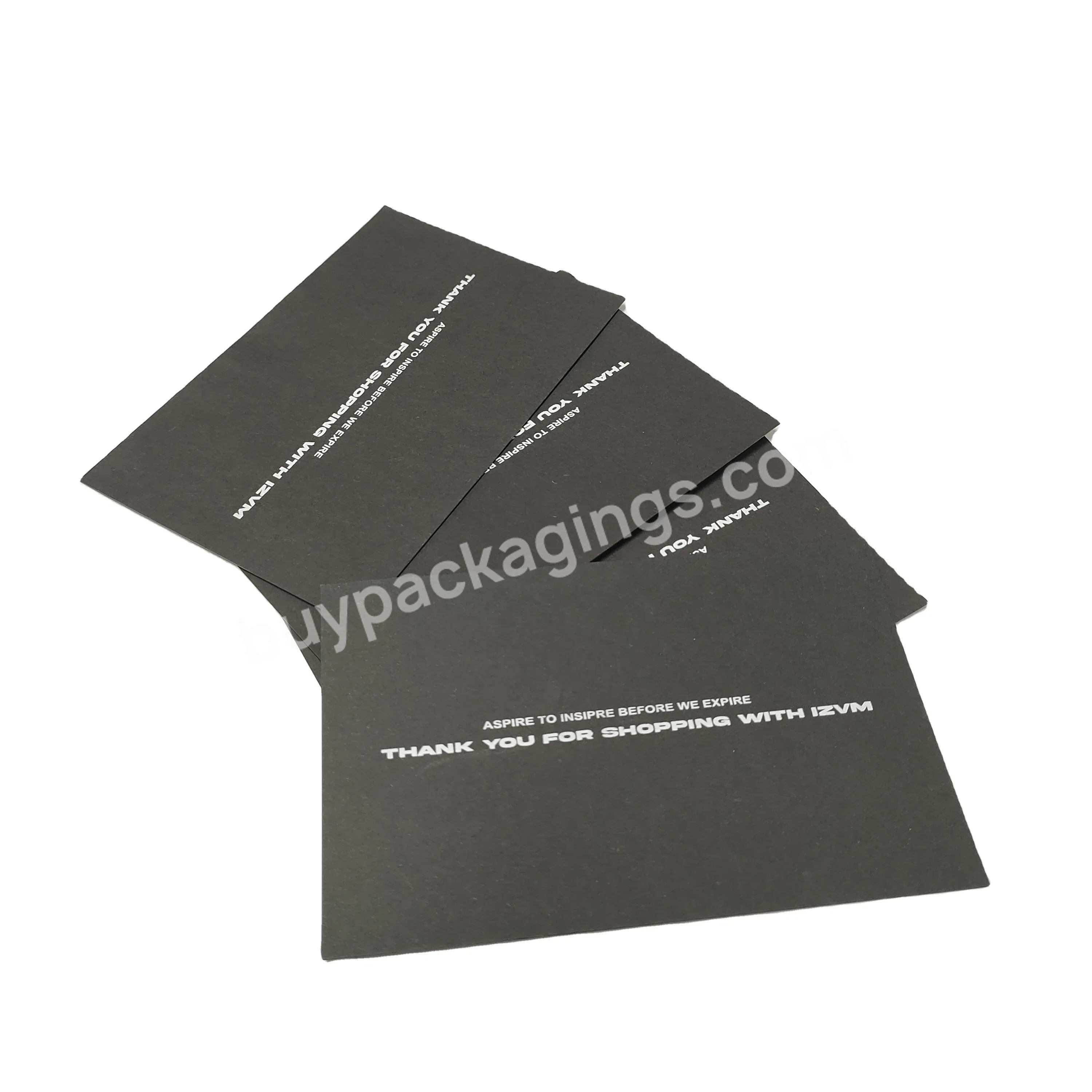 Free Design Simple Paper Cards Custom Private Logo For Business Cards