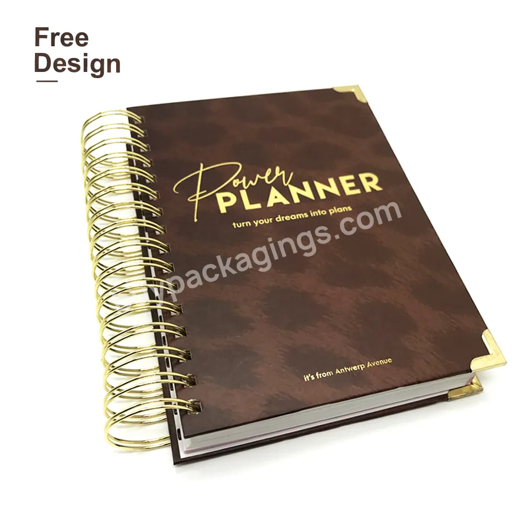 Free Sample 2022-2023 Custom Planners And Notebooks Custom Design Best Agenda Notebook Organizer Budget Planner