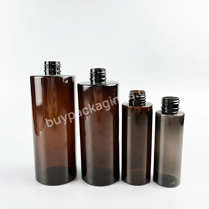 Free Sample Color Customization 200ml 300ml 500ml Empty Lotion Bottles Pcr Pet Shampoo Plastic Facial Cleanser Bottle