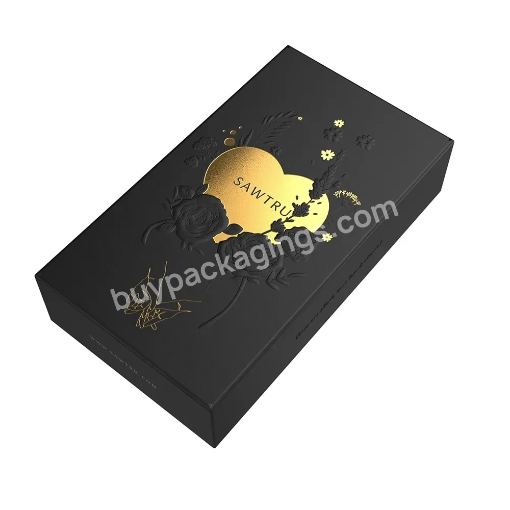 Free Sample Cosmetic Packaging Customized Logo Perfume Paper Box With Foam