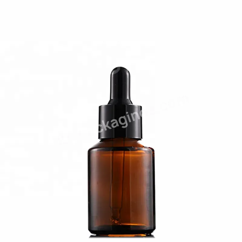 Free Sample Cosmetic Skin Care Essential Oil 30ml Empty Clear Glass Dropper Bottles